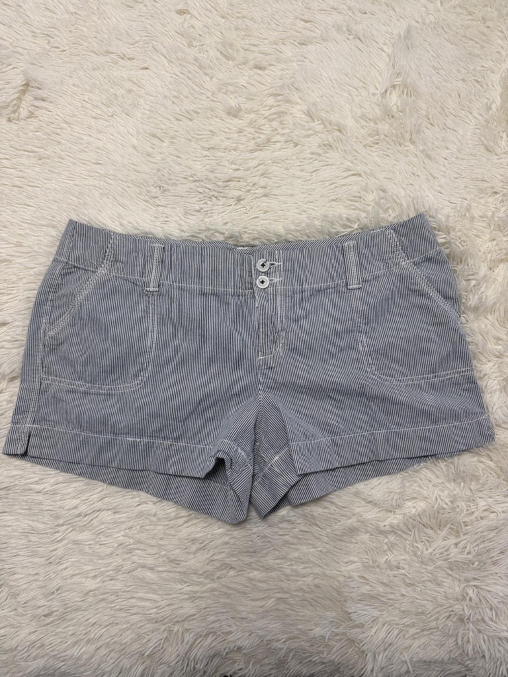 SO Pinstripe Shorts